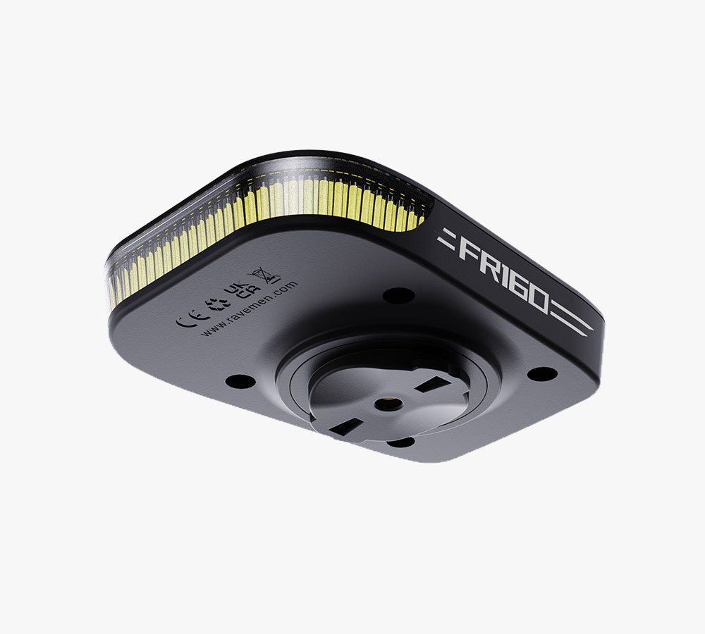 Ravemen FR160 akkumulátoros első lámpa Garmin/IGPSport GPS konzolra