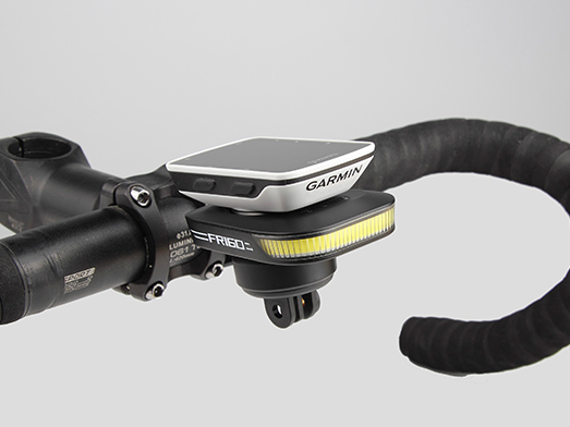 Ravemen FR160 akkumulátoros első lámpa Garmin/IGPSport GPS konzolra