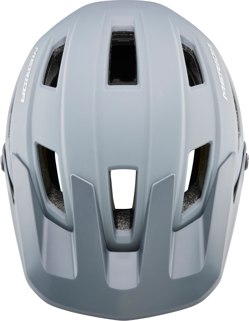 Fejvédő MERIDA TRAILBANGER 58-62cm matt szürke/matt fekete - 15 szellőző