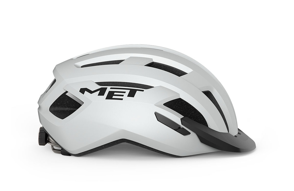 MET Allroad kerékpáros sisak [matt fehér, 56-58 cm (M)]