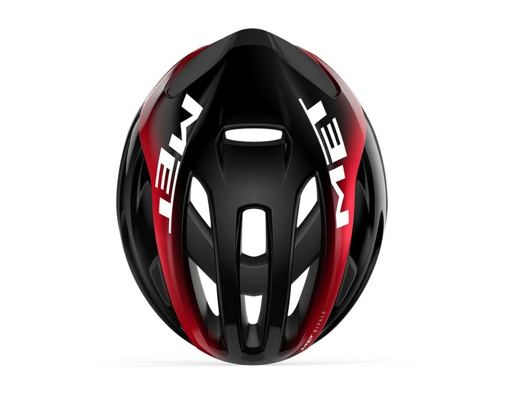 MET Rivale Mips kerékpáros sisak [fényes fekete-metál piros, 56-58 cm (M)]