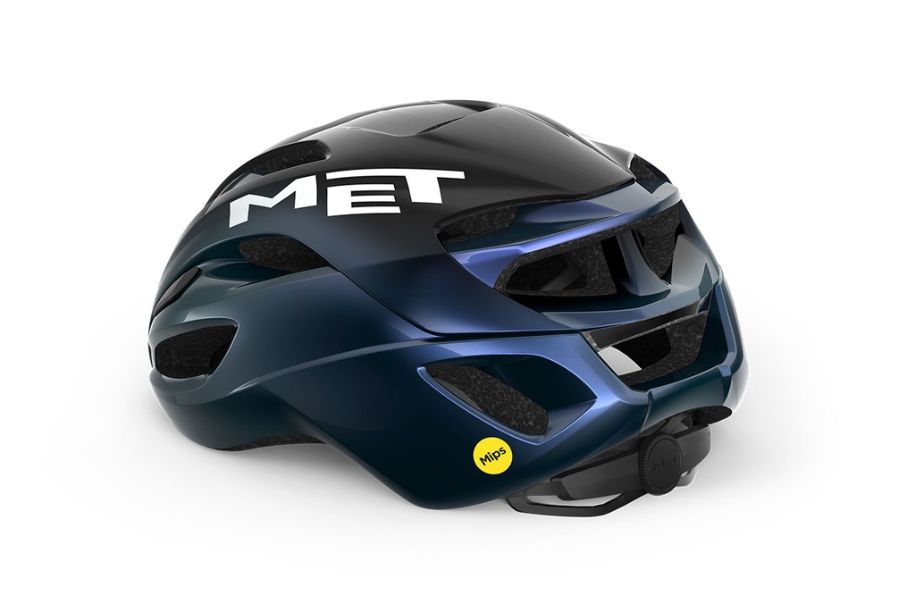 MET Rivale Mips kerékpáros sisak [fényes metálkék, 58-61 cm (L)]