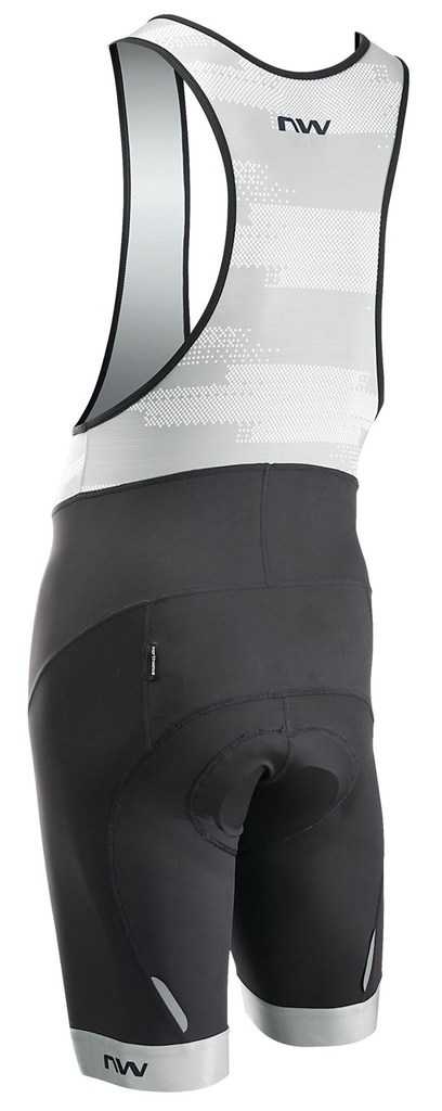 NADRÁG NORTHWAVE ACTIVE EVO RÖVID S KANTÁROS, FEKETE/SZÜRKE