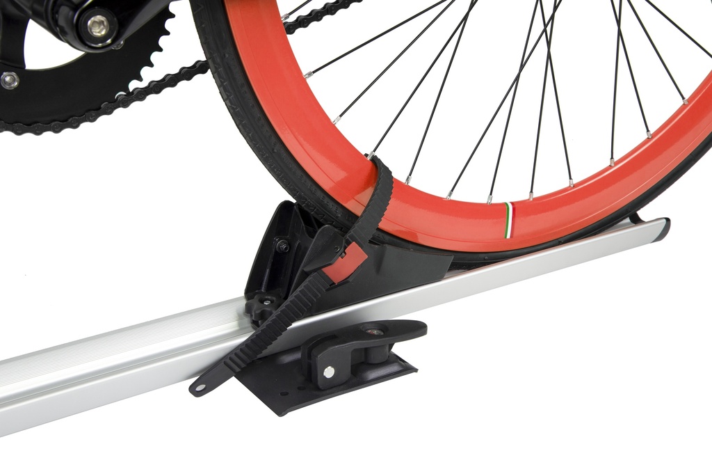 Menabo Juza kerékpárszállító tetőcsomagtartóra [ezüst-fekete]