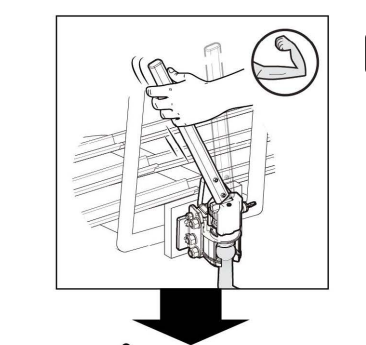 Menabo zárszerkezet Winny kerékpárszállítóhoz