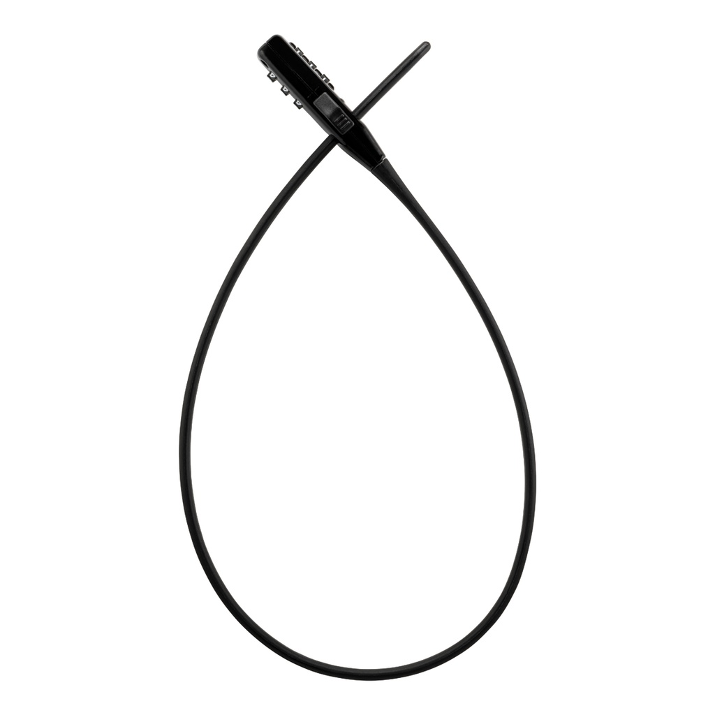 Trelock Strap-it számzáras huzalos zár [fekete]