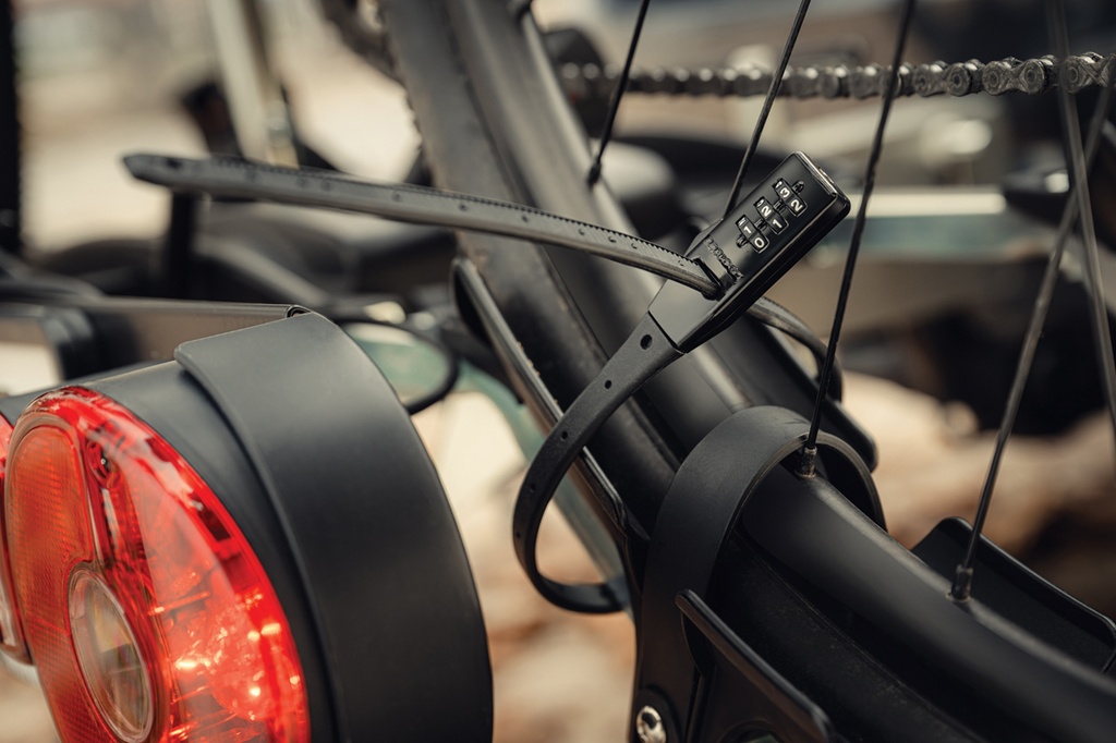 Trelock Strap-it számzáras huzalos zár [fekete]