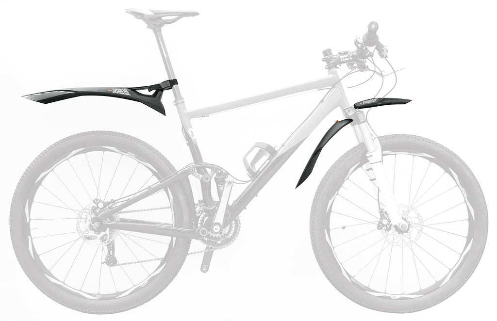 SKS-Germany Dashboard sárvédő előre [fekete]