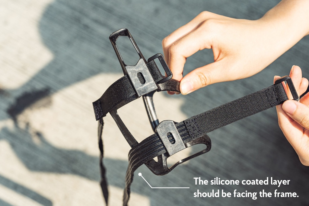 Granite Aux Strap kulacstartó [matt fekete]