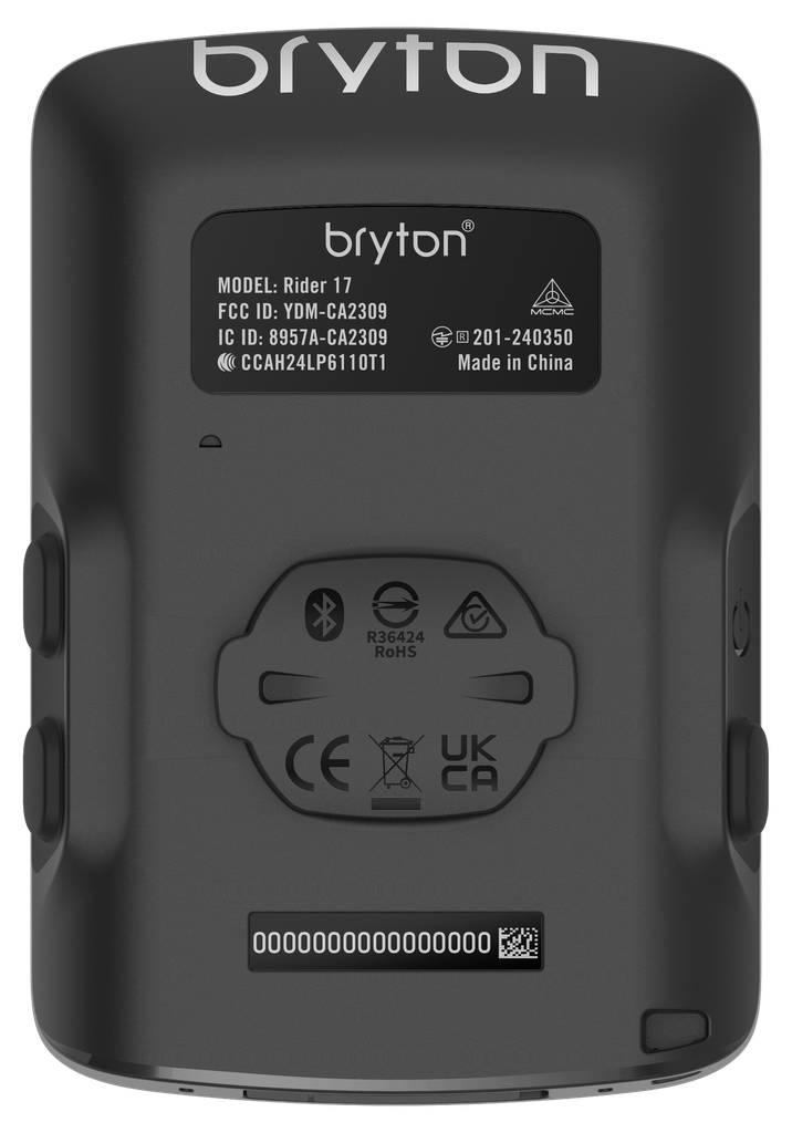 Computer BRYTON RIDER 17 E GPS komputer