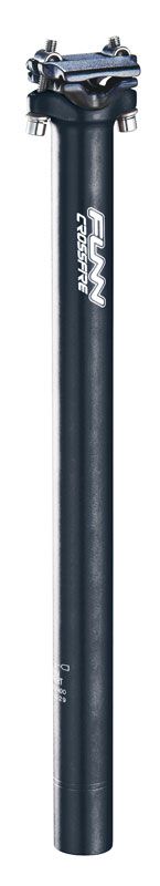 FUNN Crossfire nyeregcső [fekete, 31.6 mm, 400 mm]