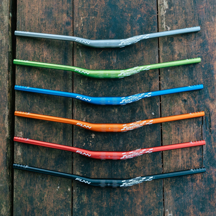 FUNN Speedrun Junior hajlított MTB kormány [zöld]