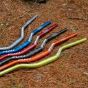 FUNN Upturn High Riser hajlított MTB kormány [kék, 40 mm]