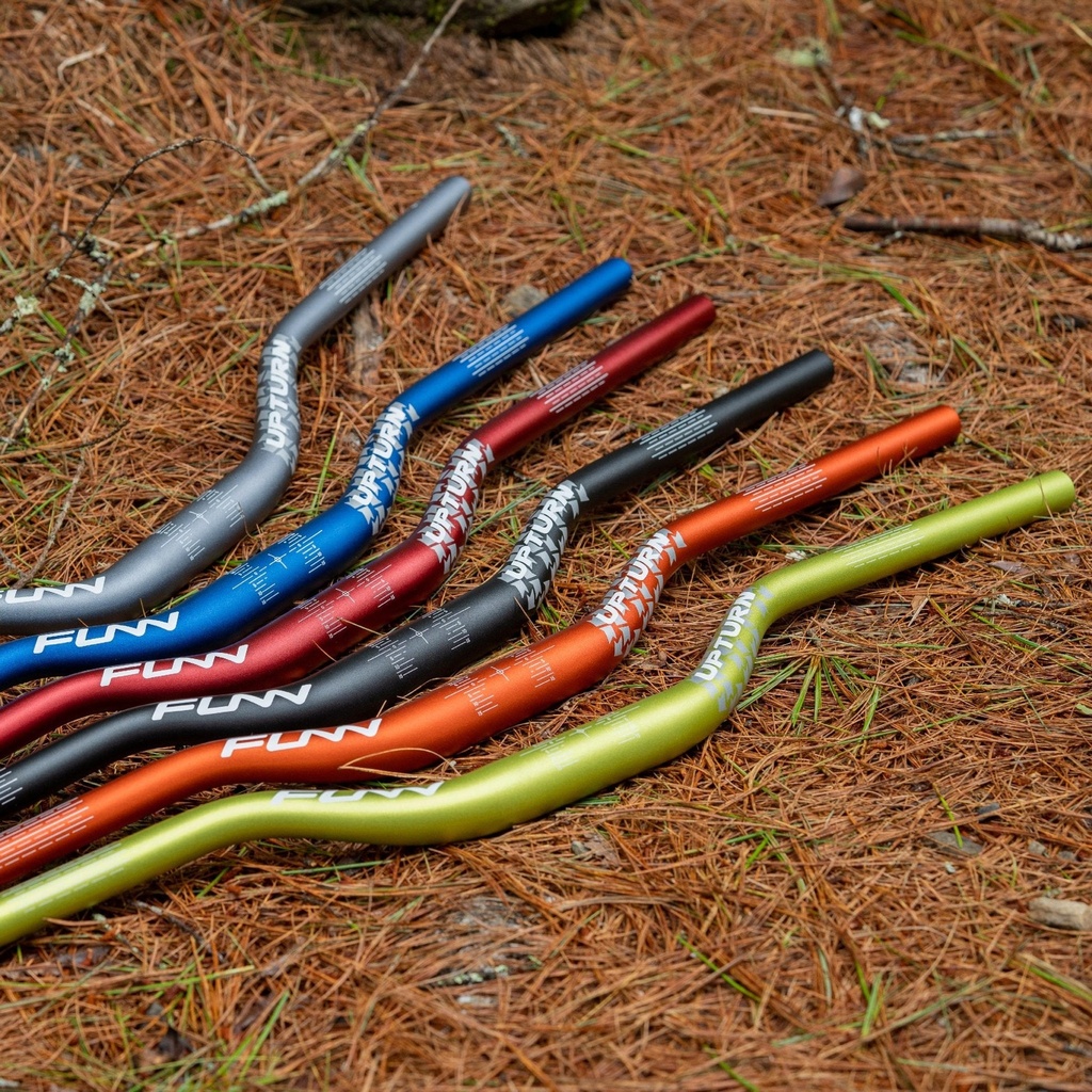 FUNN Upturn High Riser hajlított MTB kormány [narancs, 40 mm]