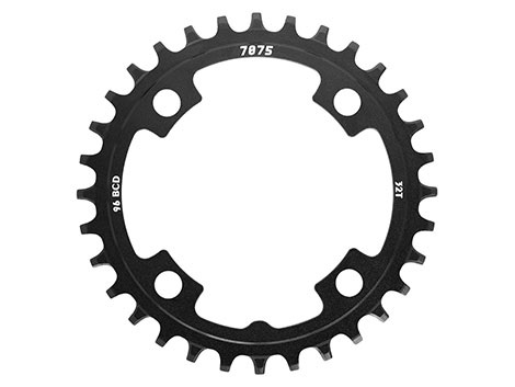 Sunrace CRMX Narrow Wide 4 furatos szimmetrikus lánctányér [fekete, 36]