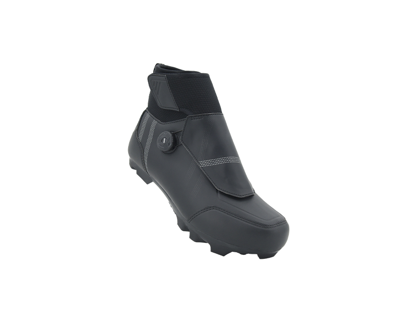 FLR Defender II Pro Dial MTB téli kerékpáros cipő [fekete, 43]