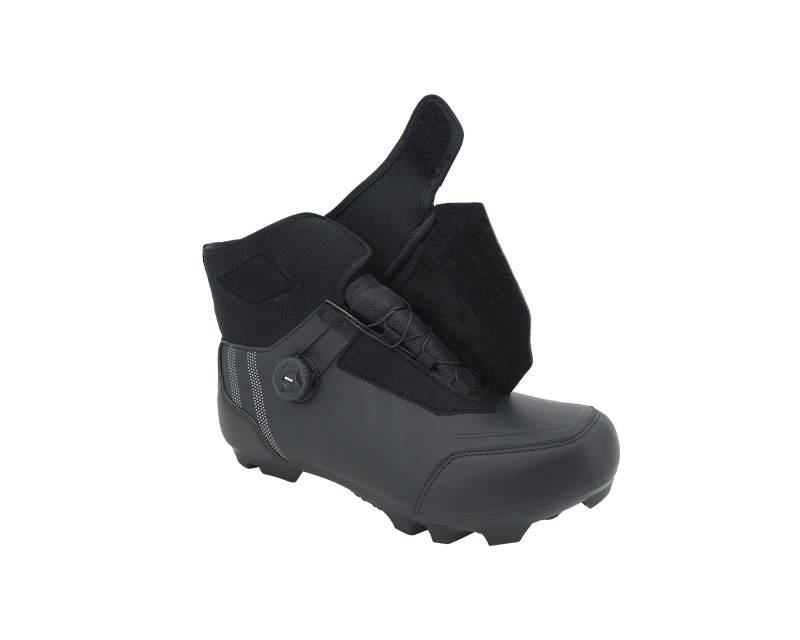 FLR Defender II Pro Dial MTB téli kerékpáros cipő [fekete, 43]