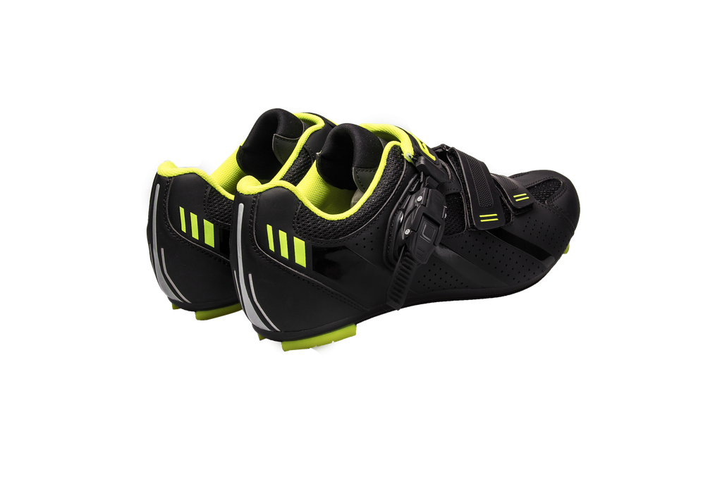 FLR F-15 III országúti cipő [fekete-neon sárga, 45]