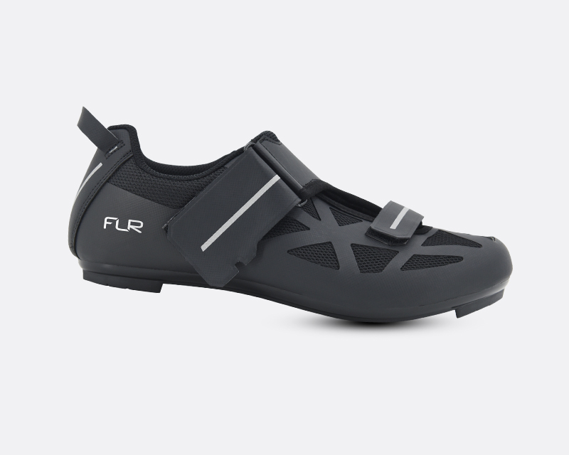 FLR FT-1 triathlon országúti cipő [fekete, 46]