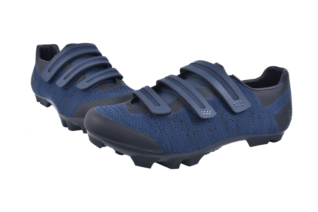 FLR F-55 Knit MTB cipő [fekete-kék, 37]