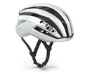 MET New Trenta 3K Carbon kerékpáros sisak [fényes fehér, 56-58 cm (M)]