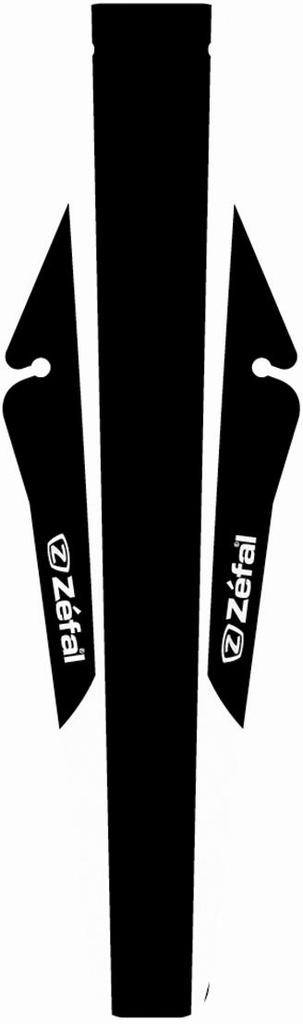 SÁRVÉDŐ HÁTSÓ ZEFAL SHIELD LITE M NYEREGRE KÖTEGELŐS FEKETE/FEHÉR 15G{5/4}