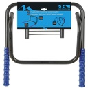 KERÉKPÁRTARTÓ FALRA KIHAJTÓS M-WAVE - ACÉL (MAX 40KG) FEKETE/KÉK