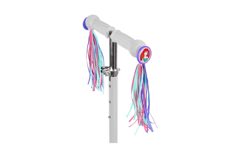 D KORMÁNYVÉGBE DUGHATÓ DÍSZSZALAG 21CM - HERCEGNŐ SZÍNES