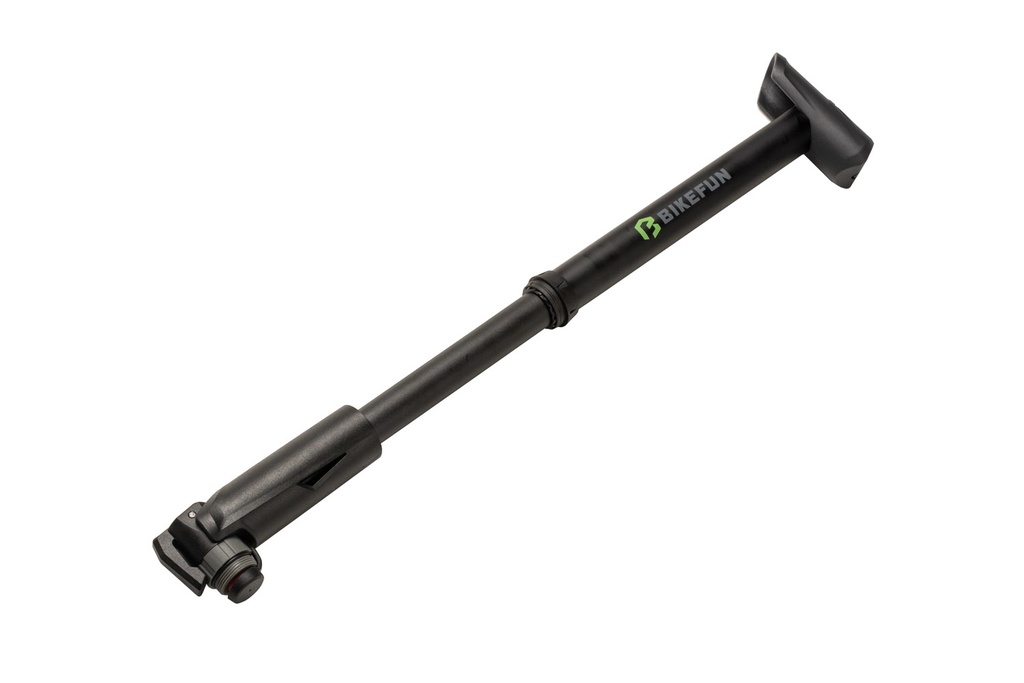 Pumpa BIKEFUN TEMPEST ROAD mini alu, fekete - GP-87T