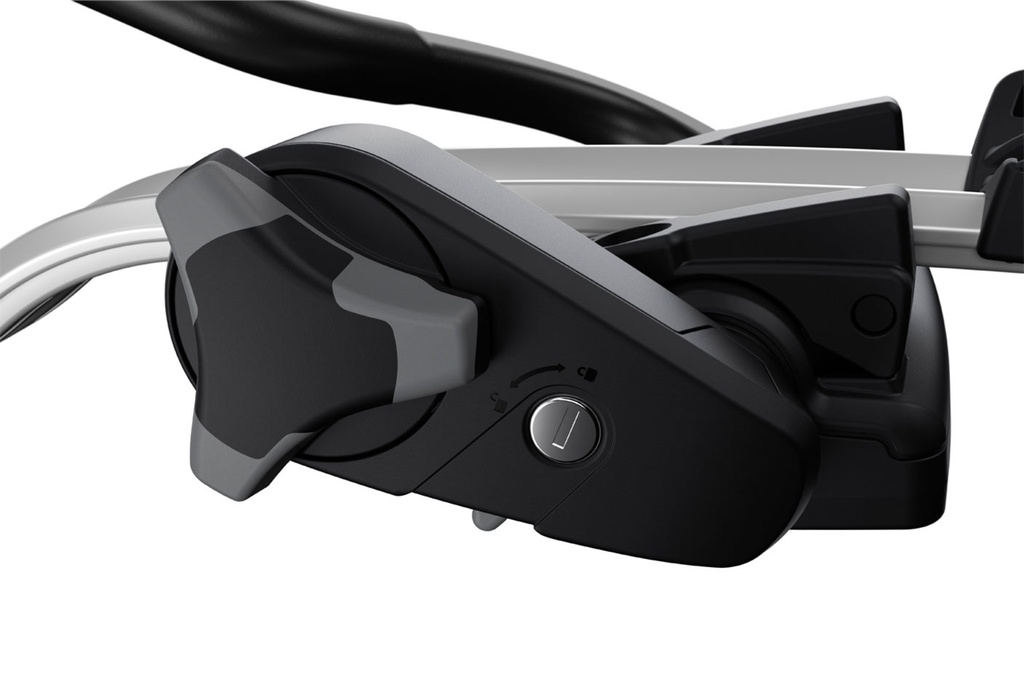 Kerékpárszállító THULE PRORIDE 598 tetőre váztartós (1 krp) ezüst