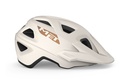 MET Echo kerékpáros sisak [matt törtfehér-bronz, 52-57 cm (S/M)]