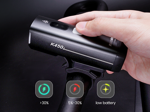 Ravemen K450 akkumulátoros első lámpa