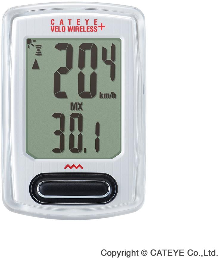 CatEye Velo Wireless+ CC-VT235W 8 funkció háttérvilágítással wireless fehér