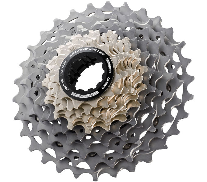 SHIMANO CASSETTE SPROCKET, CS-R9200, DURA-ACE, 12-SPEED, 11-12-13-14-15-17-19-21