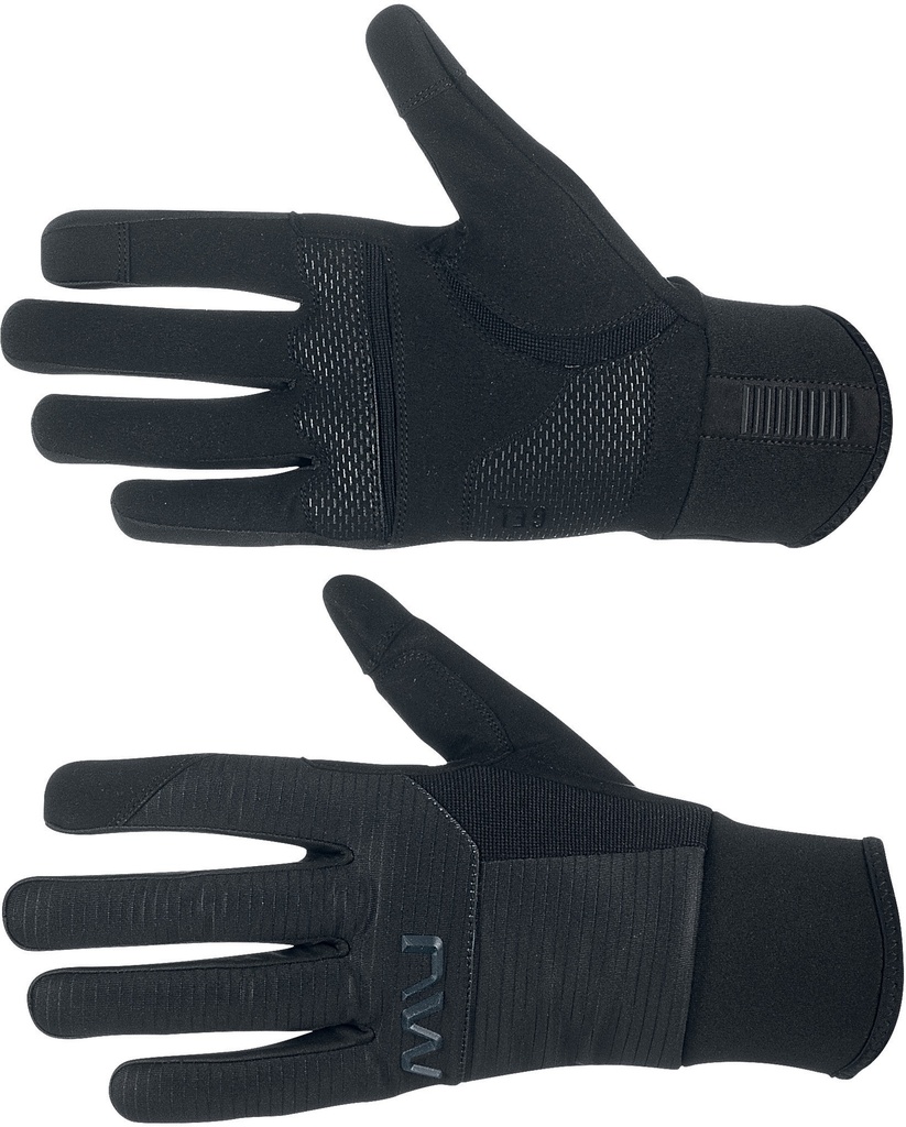 Kesztyű NORTHWAVE téli FAST GEL hosszú, fekete
