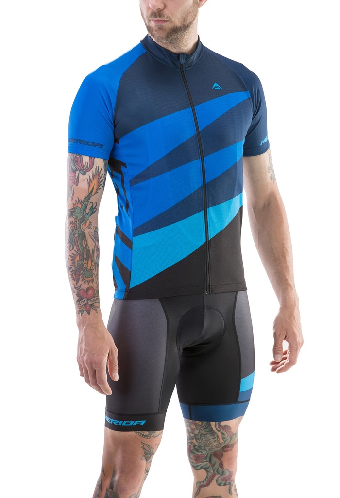 Mez MERIDA CX DESIGN rövid kék fekete végig cipzár - 740122-422