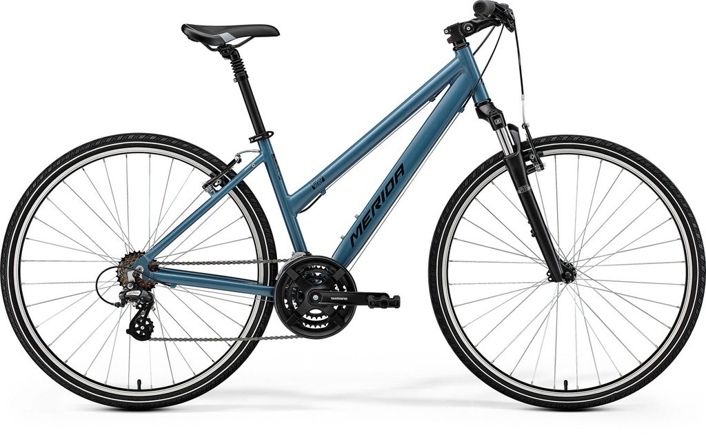 MERIDA CROSSWAY 10-V SE I1 NŐI S SELYEM GALAMBKÉK (FEKETE)