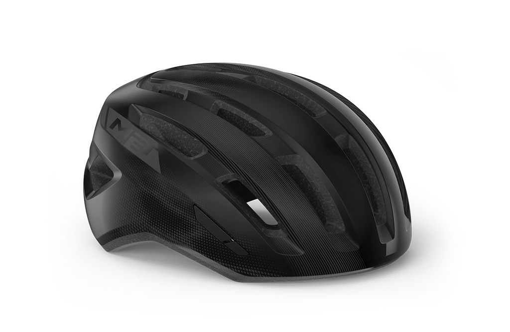 MET Miles Mips kerékpáros sisak [fényes fekete, 58-61 cm (M/L)]