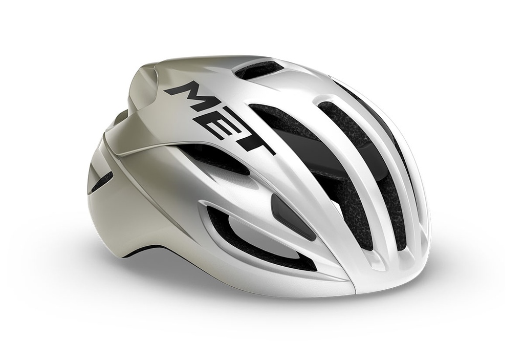MET Rivale Mips kerékpáros sisak [fényes ezüst-szürke, 56-58 cm (M)]
