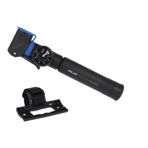 Pumpa XLC Alpha mini 2 utas kettős fejjel nyomásmérővel PU-D04