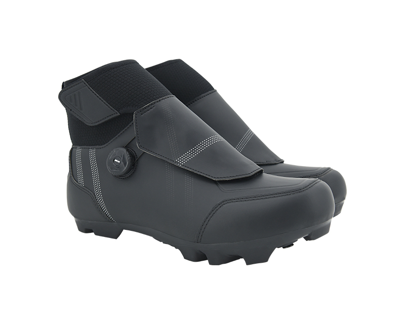 FLR Defender II Pro Dial MTB téli kerékpáros cipő [fekete, 43]