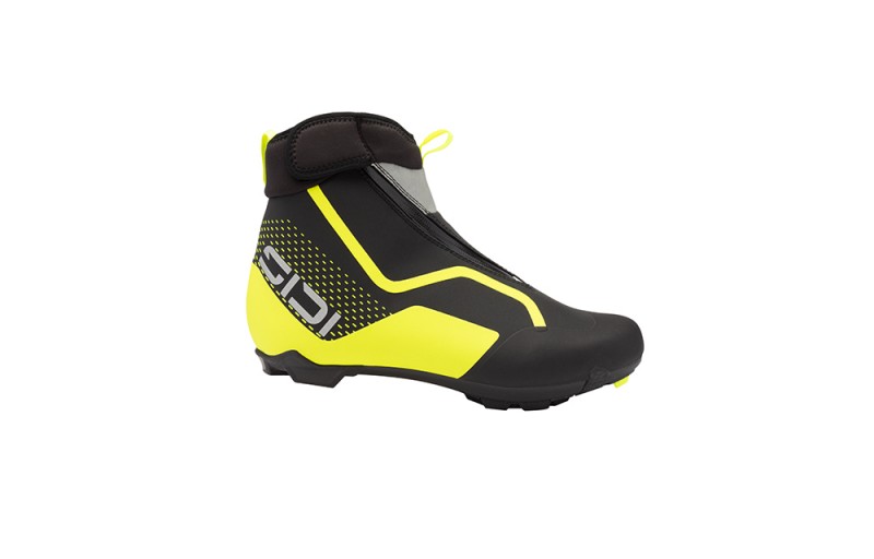 SIDI Algor téli kerékpáros cipő [fekete-neon sárga, 44]