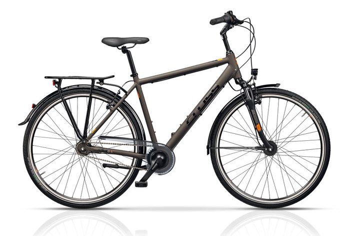 CROSS CITERRA GENT szürkésbarna (fekete/narancs) 60cm