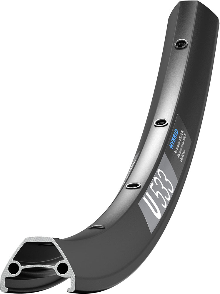 Abroncs DT Swiss U 533 D 26" 32h fekete 22mm ÚJDONSÁG!