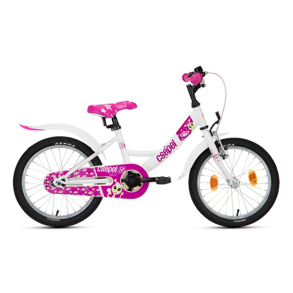 Csepel Lily Kerékpár 16" Fehér