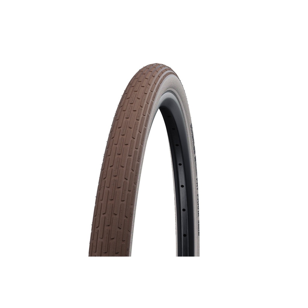 KÖP 28X2,00 (50-622) SCHWALBE FAT FRANK HS375 BARNA / FEHÉR REFLEXCSÍKOS