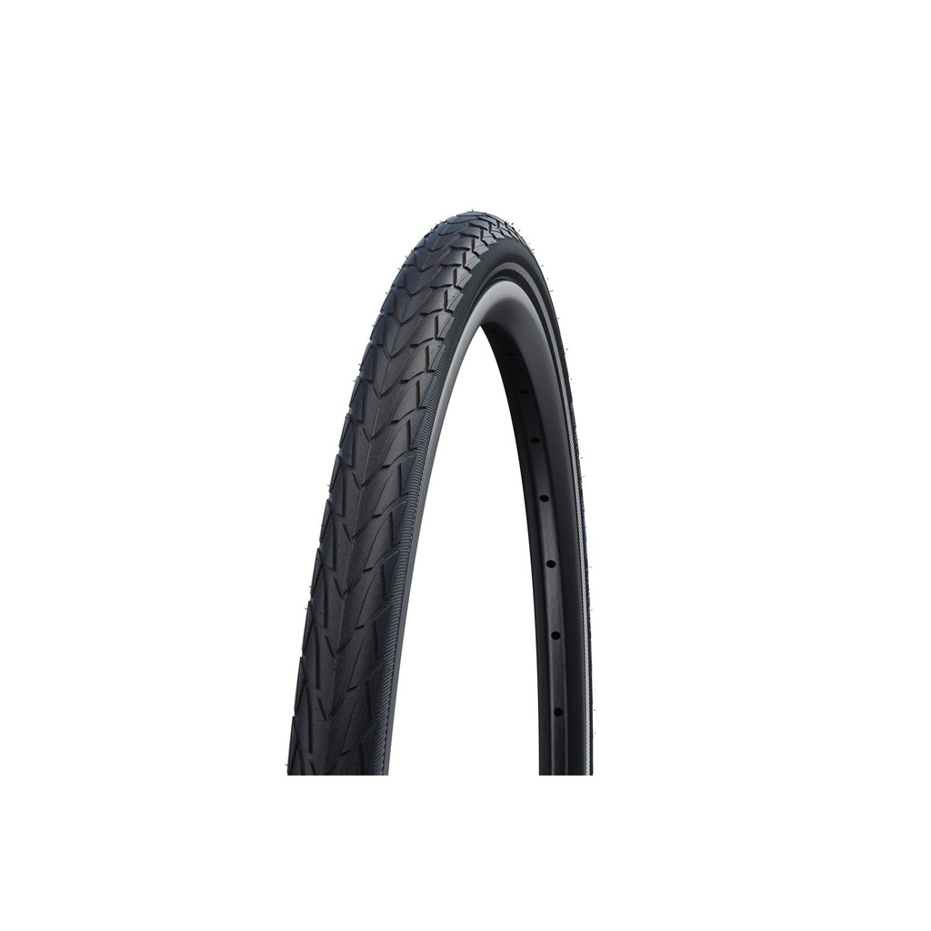 KÖP 700X35C (35-622) 28X1,35 SCHWALBE MARATHON RACER HS429 FEKETE REFLEXCSÍKOS