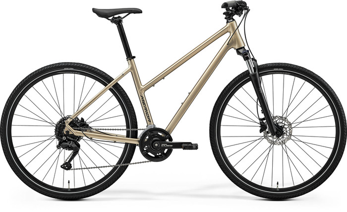 MERIDA CROSSWAY 100 NŐI KRÉM (SZÜRKE) M-es