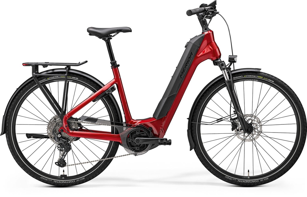 MERIDA eFLOAT CITY 600 EQ SÖTÉT EPER (SZÜRKE)