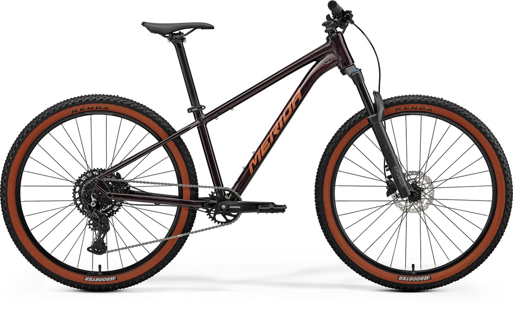 MERIDA BIG.SEVEN 40 XS METÁLFEKETE (PIROS)
